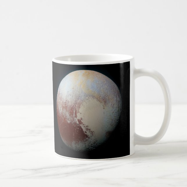 Dvärg- planet Pluto Kaffemugg (Höger)
