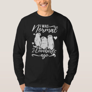Dvärgagapetrosenfärgad papegoja husdjur afrikansk  t shirt
