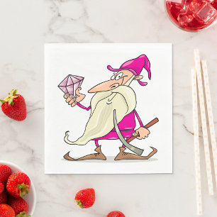 Dvärgar med en diameter pappersservett