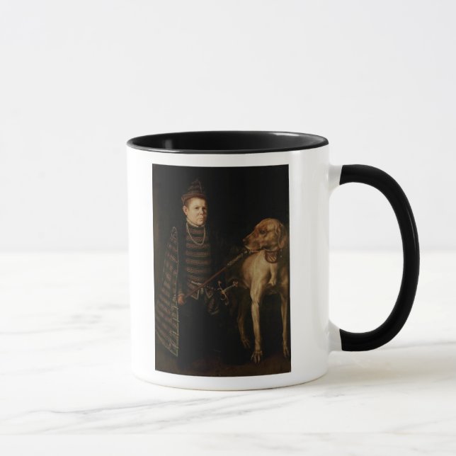 Dvärgen av huvudsakliga Granvelle, c.1560 Mugg (Höger)