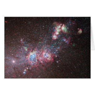 Dvärggalaxen NGC 4214 OBS Kort