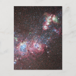 Dvärggalaxen NGC 4214 Vykort
