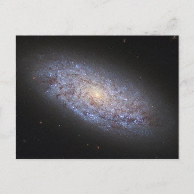 Dvärggalaxen Ngc 5949. Vykort (Framsida)