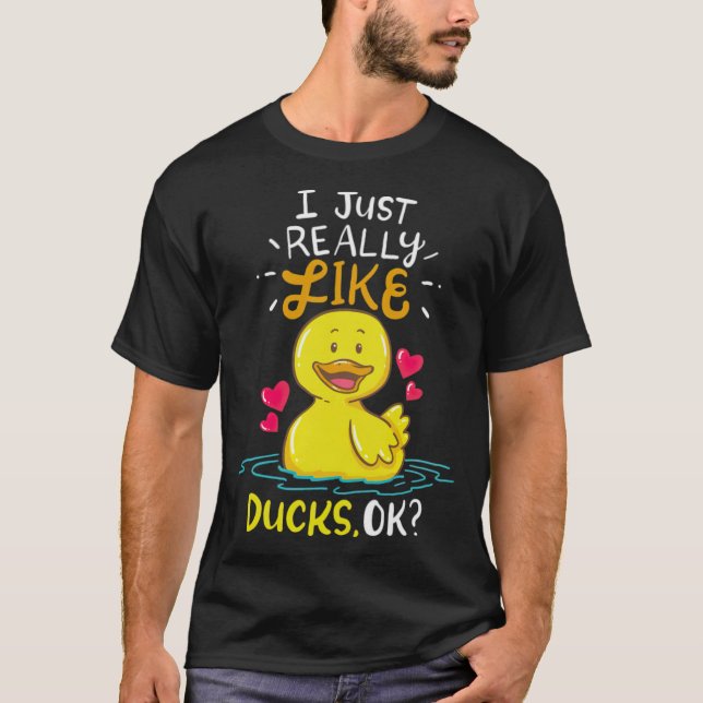 Dvärghöna, anka t shirt (Framsida)