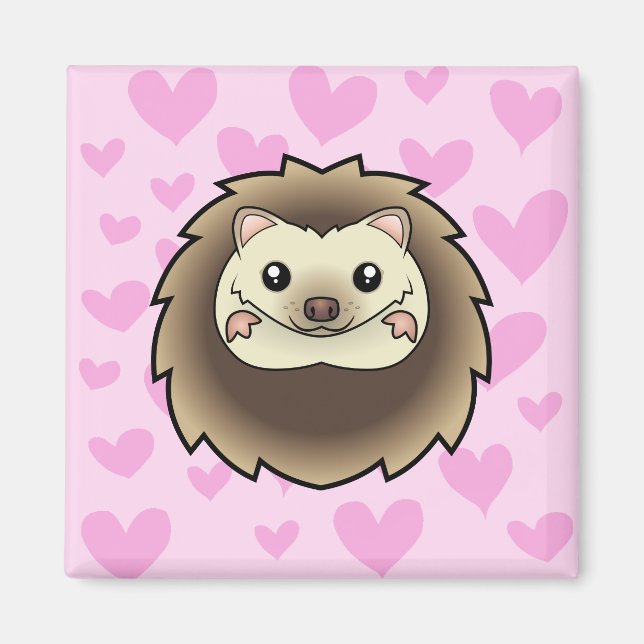 Dvärgigelskärlek Magnet (Framsidan)