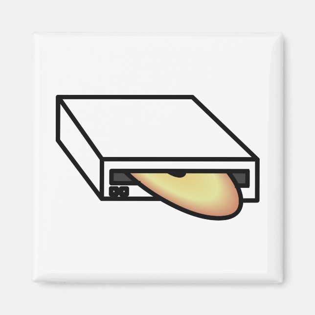 DVD-enhet Magnet (Framsidan)