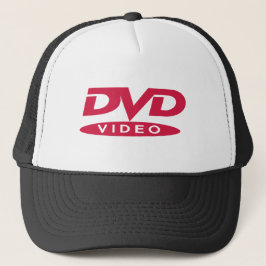 DVD Red Logo - Cap Keps