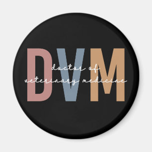 DVM Doktor of Veterinary Medicine Gifts Magnet
