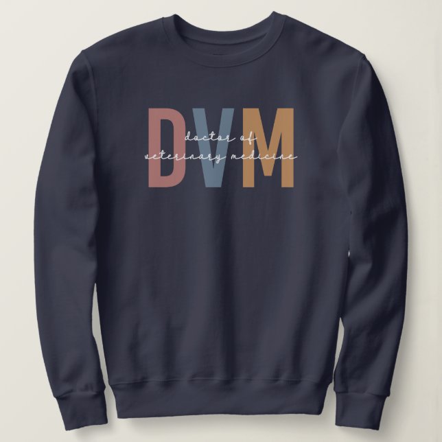 DVM Doktor of Veterinary Medicine Gifts T Shirt (Design framsida)