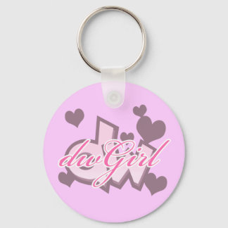 DW Girl Keychain Nyckelring