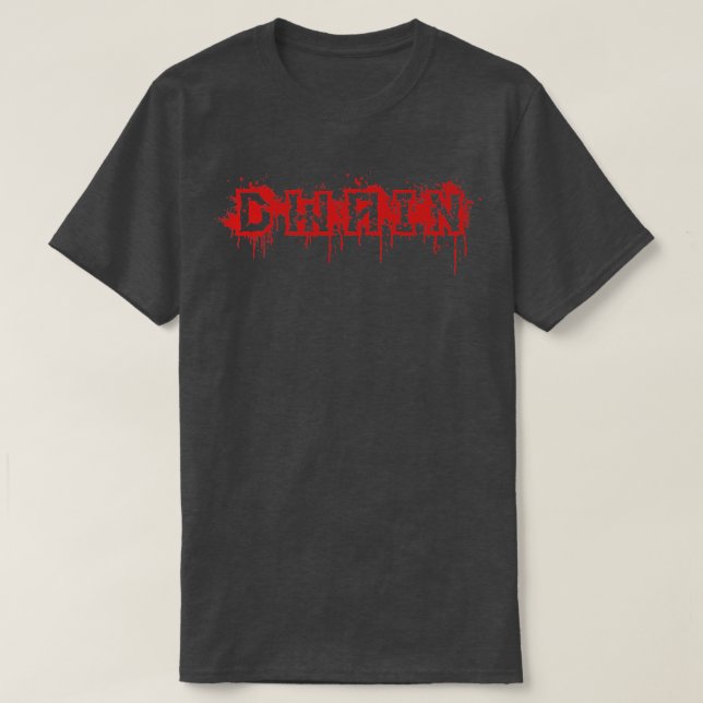 Dwain - First Name Halloween Costume Personalized  T Shirt (Design framsida)