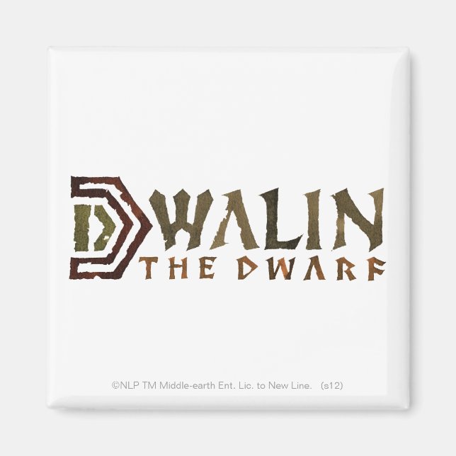 Dwalin Namn Magnet (Framsidan)