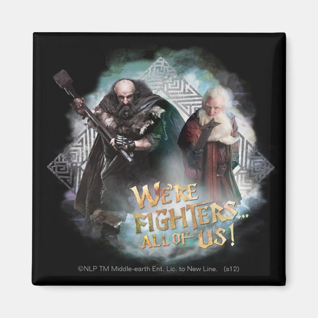 Dwalin och Balin Magnet (Framsidan)