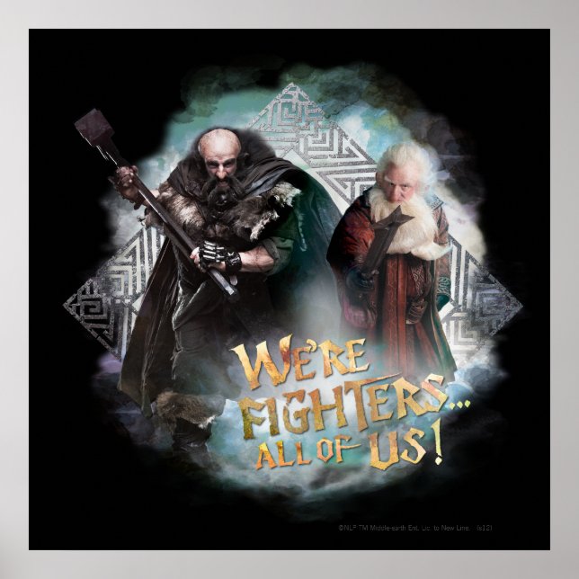 Dwalin och Balin Poster (Framsidan)