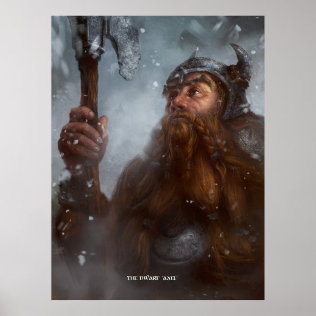 Dwarf Axel Poster (Framsidan)