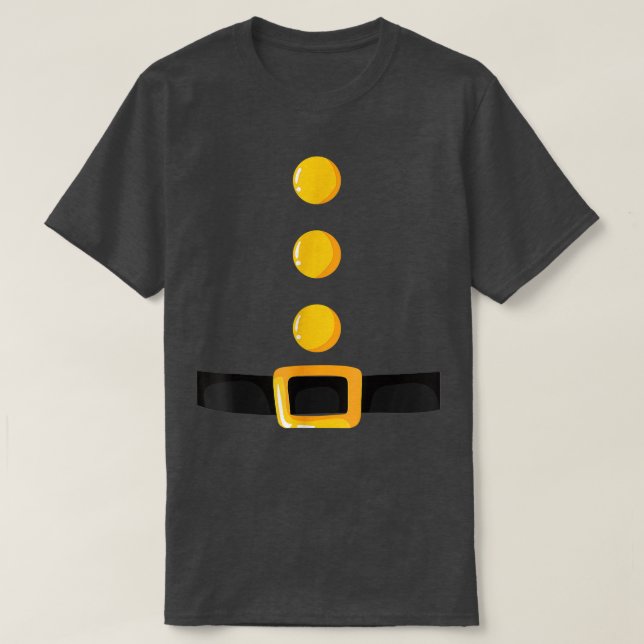 Dwarf Color Matching Funny Halloween Costume  T Shirt (Design framsida)