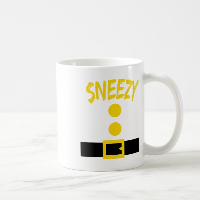 Dwarf Costume - Roligt Halloween Gift Idea - Snezy Kaffemugg (Höger)