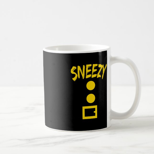 Dwarf Costume - Roligt Halloween Gift Idea - Snezy Kaffemugg (Höger)