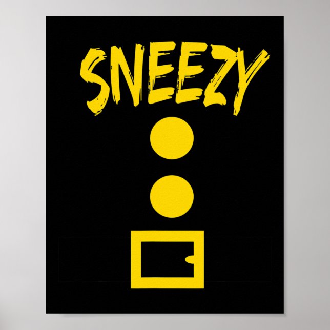 Dwarf Costume - Roligt Halloween Gift Idea - Snezy Poster (Framsidan)