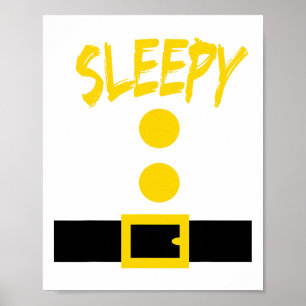Dwarf Costume - Roligt Halloween Gift Idea - Sömni Poster