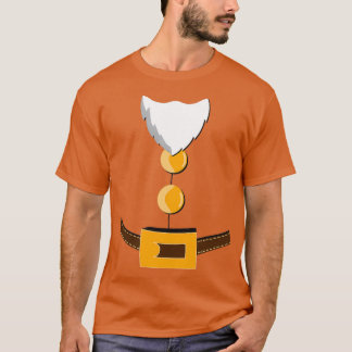 Dwarf Costume with Beard T Shirt