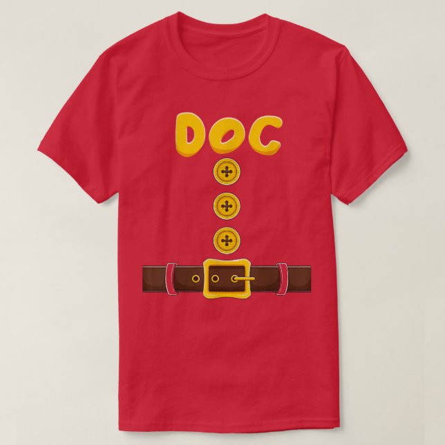 Dwarf Easy Halloween Costume Matching Group Ett pa T Shirt (Design framsida)