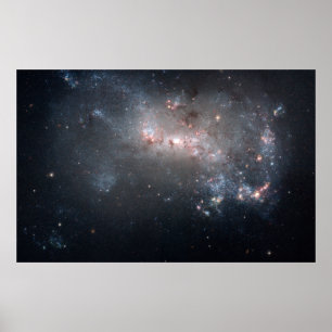 Dwarf Galaxy NGC 4449 Poster