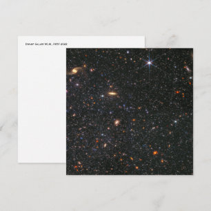 Dwarf Galaxy WLM James Webb Space Telescope Hi-Res Anteckningskort