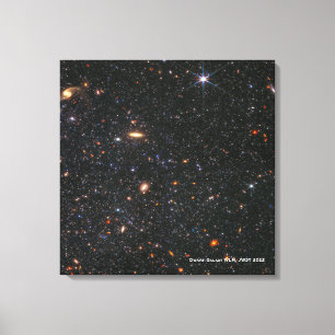 Dwarf Galaxy WLM James Webb Space Telescope Hi-Res Canvastryck