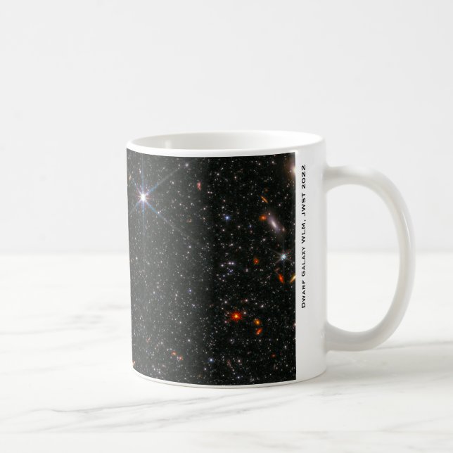 Dwarf Galaxy WLM James Webb Space Telescope Hi-Res Kaffemugg (Höger)