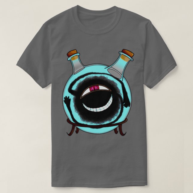 Dwarf i Flask Homunculus Evil Flin T Shirt (Design framsida)