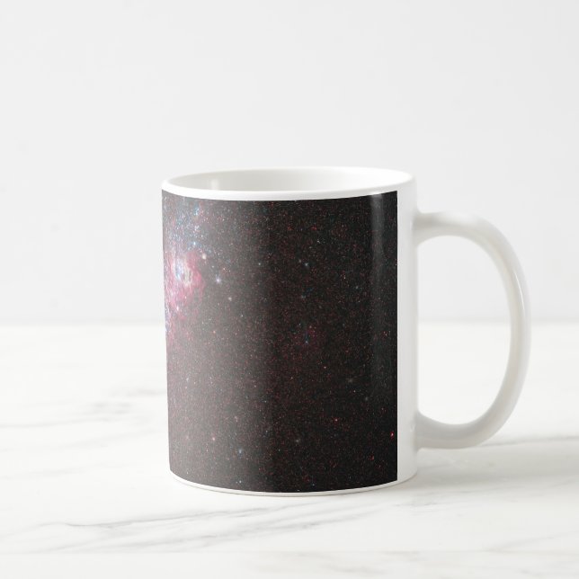 Dwarf Irreguljärt Galaxy NGC 4214 Bild av Hubble Kaffemugg (Höger)