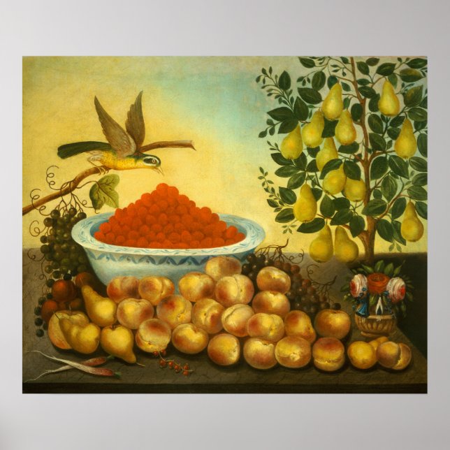 Dwarf Pear Träd - Charles Bond Fine Art Poster (Framsidan)