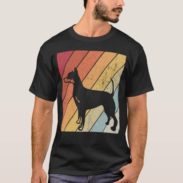 Dwarf Pinscher 2 T Shirt (Framsida)
