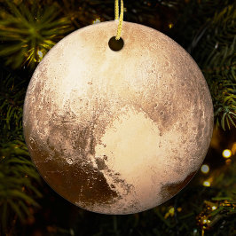 Dwarf Planet Pluto Julgran Julgransprydnad Keramik