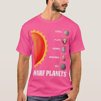 Dwarf Planets Space Explorer Astronaut Astronomer T Shirt