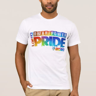 Dwarf-Pridet juni 2020 HBT TQ-Pridet Månadsskifte T Shirt