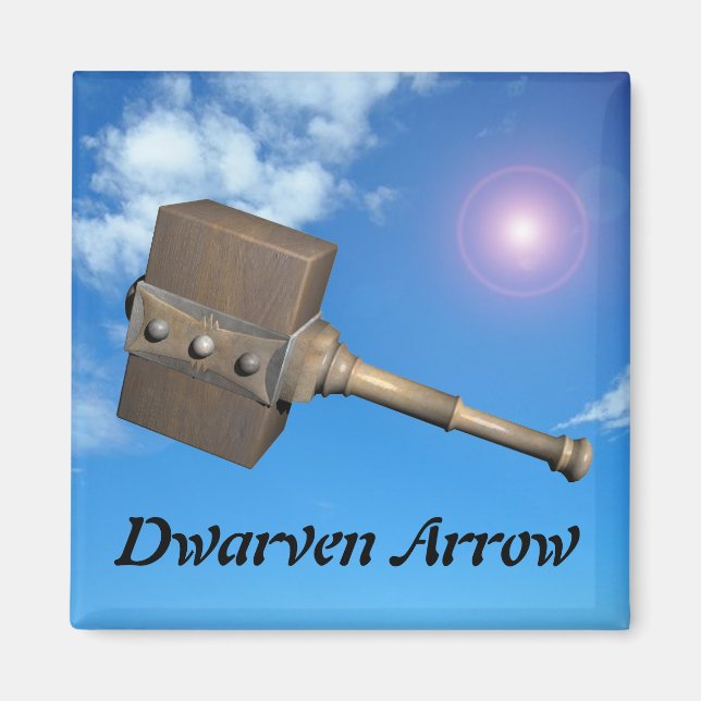 Dwarven Arrow Magnet (Framsidan)
