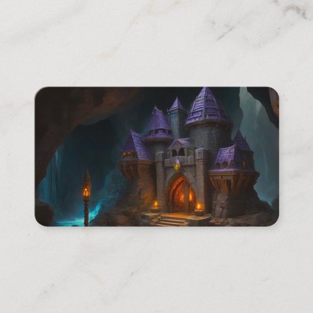 Dwarven Castle of the Blacksmith's Forge Bookmark Visitkort (Framsida)