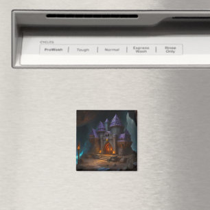 Dwarven Castle of the Blacksmith's Forge Magnet