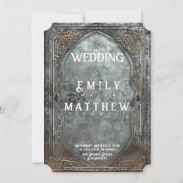 Dwarven Splendor Fantasy Wedding bjudande Inbjudningar