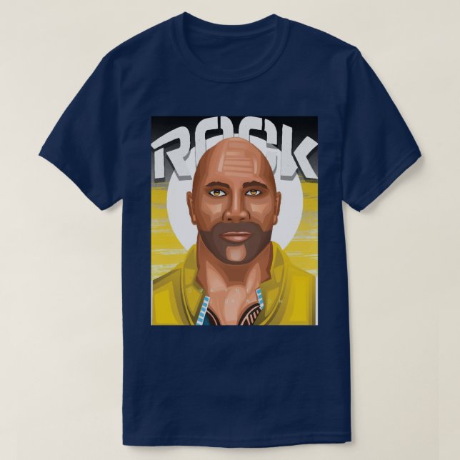 Dwayne Johnson T Shirt (Design framsida)