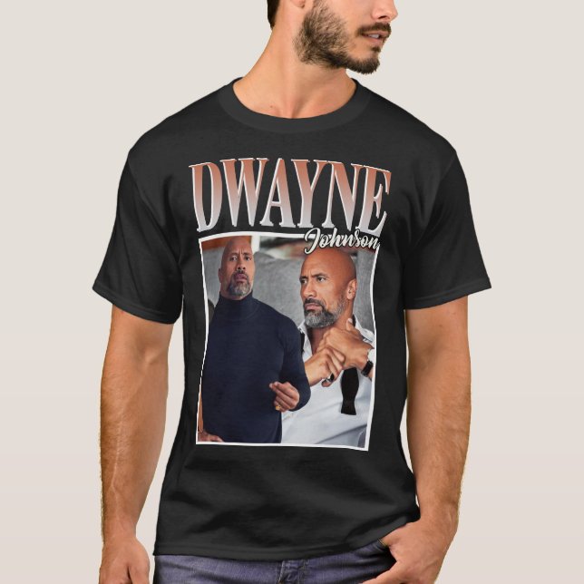 Dwayne Johnson T-Shirt Classic T-Shirt (Framsida)