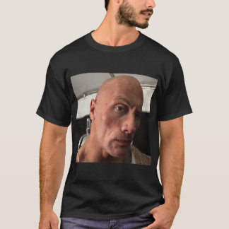 Dwayne Sten Johnson ögonbryn upp meme Classie Clas T Shirt