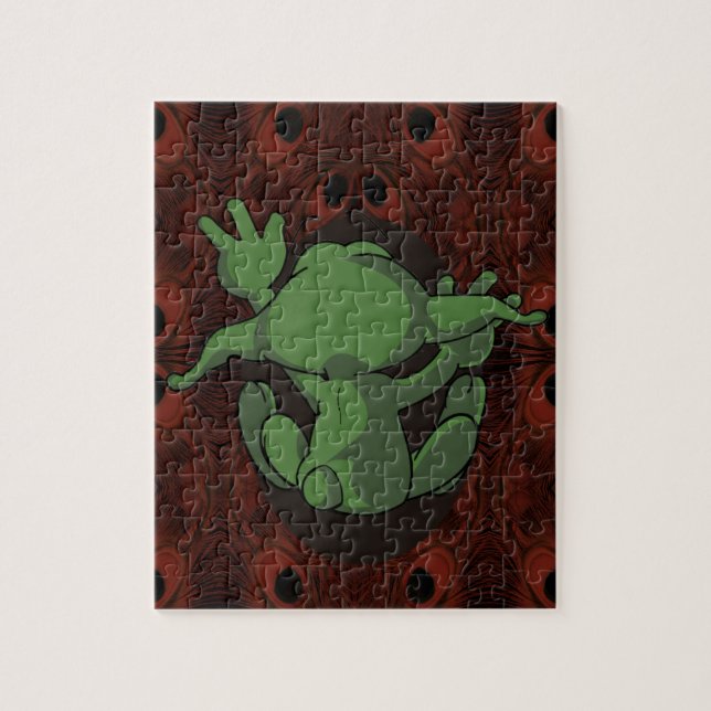 Dweeblind Jigszle Puzzle Pussel (Vertikal)