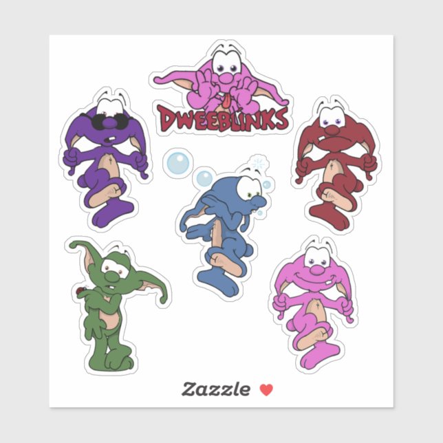 Dweeblind Klistermärken (Ark)