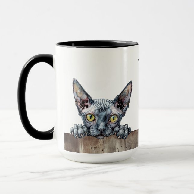 Dwelf Cat Mugg (Vänster)