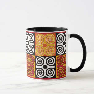 Dwennimmen afrikansk Adinkra tryckmugg Mugg