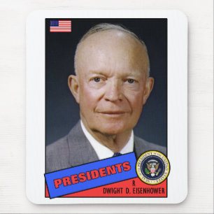 Dwight D. Eisenhower Basebollkort Musmatta