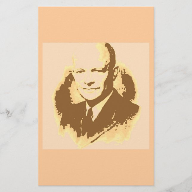 Dwight D Eisenhower Brevpapper (Framsida)